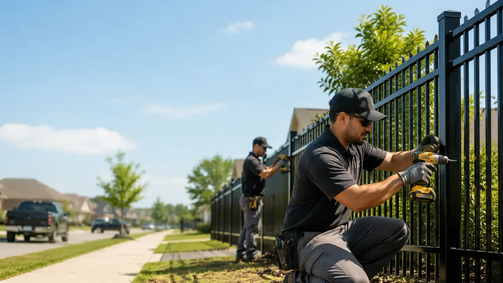 Metal Fence Installation in East Bridgewater, MA